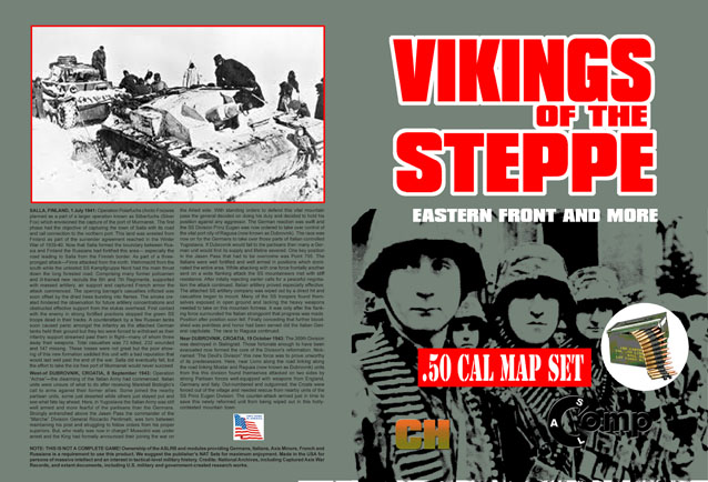 ASLComp Vikings of the Steppe 50 Cal Map set