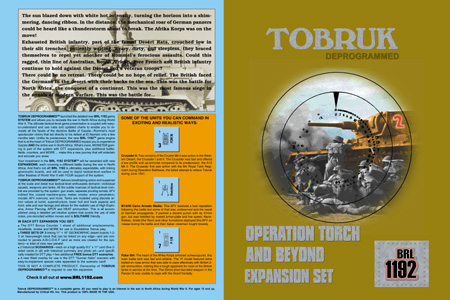BRL 1192 Operation Torch and Beyond