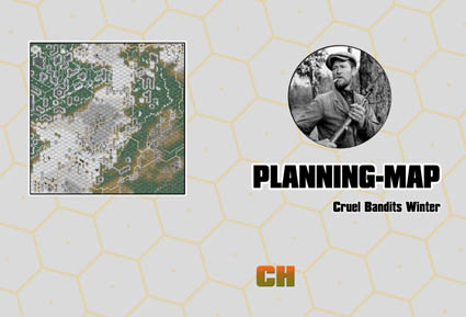 Cruel Bandits Winter Planning Map Play Aid