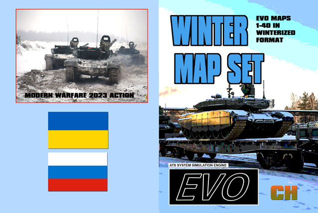 ATS EVO Moderns WINTER MAP SET FOR BUYERS OF WINTER OFFENSIVE