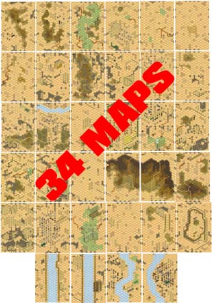 Genesis 3 Desert Map Collection - 34 maps