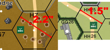 Hill 362A Iwo Giant Hex Map Set