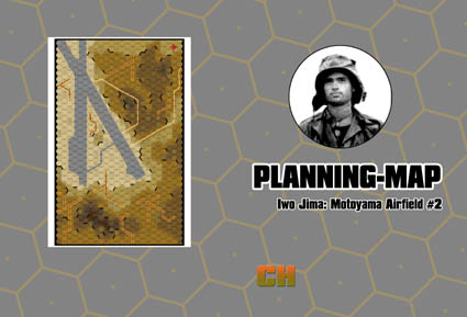 Iwo Jima Motoyama Airfield #2 Planning Map