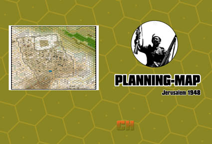 Jerusalem 1948 Planning Map