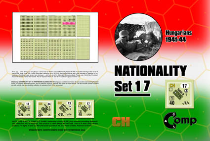 ASLComp Nationality Set 17 - Hungarian 1941-44
