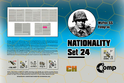 ASLComp Nationality Set 24: Waffen SS Feldgrau