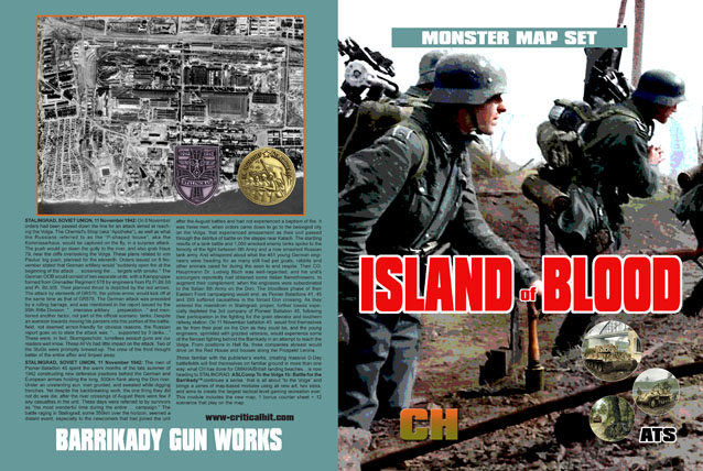 ATS Volga 1b/5: ISLAND OF BLOOD Monster Map