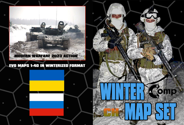 MASL EVO WINTER MAP SET FOR BUYERS OF PEACE KEEPERS
