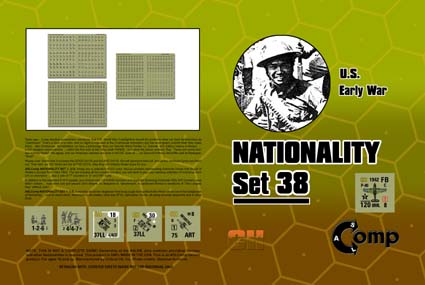 ASLComp Nationality Set 38: US Army Early War OD