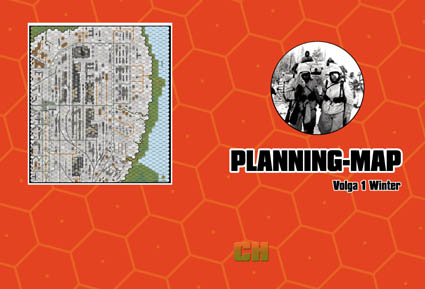 Volga 1 (Dzer) Winter Planning Map Play Aid